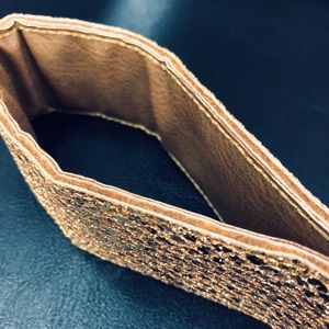 **Bling** Gold Key Wristlet.